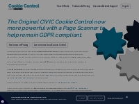 Cookie Control from CIVIC | CIVIC UK