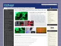 Laser diode module, DPSS laser,Fiber coupled Laser for sale, Civil Las