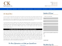 CK Entertainment - CK Band Biography   Background Information | CK Ent