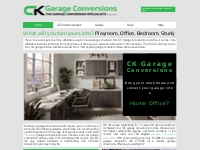 CK Garage Conversions. The garage conversion specialists