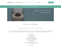 General Legal Support for Businesses | Claric Legal Services in Covent