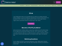 Donate to Support Speculative Fiction Programs - Clarion West