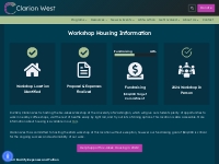 Workshop Housing Information - Clarion West