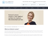 What are Scleral Lenses? |  Vision Therapy Center at Clarity Optometry