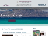 Anna Petropoulos MD | Plastic Surgeon Boston | Skin Care Danvers MA