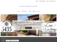 Address House Number Plaques | Classy Plaques Studio