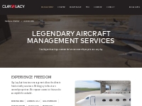 Private Jet Management Company | Aircraft Management | Clay Lacy Aviat