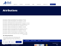 Attributions - CLC Group