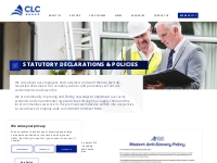 Statutory Declarations and Policies | CLC Group - Property Maintenance