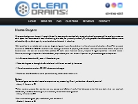 Clean Drains | Home Buyers