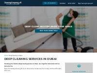 Call Now For Deep Cleaning Services In Dubai At Same Day