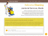 Kelowna Cleaning Services & Janitorials - Cleaning Master