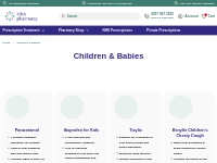 Children   Babies | Click Pharmacy UK