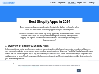 Best Shopify Apps- Browse all apps on Shopify App Store