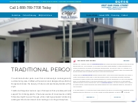 Traditional Pergolas - Cliff s Pools   Patios, a Division of The Busin