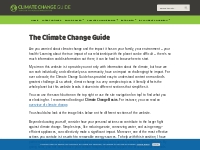 Climate Change Guide