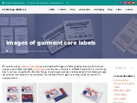 Images of garment care labels | ClothingLabels.cn