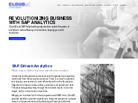 SAP Analytics|SAP Analytics Cloud| Cloud4C