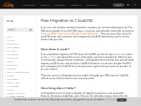 ClouDNS: Free Migration to ClouDNS