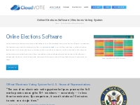 Online Elections Software | Electronic Voting System
