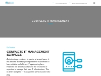 Complete IT Management - Let us connect your business to the web