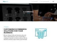 E-Commerce - Let us connect your business to the web