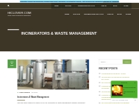 Incinerators   waste management   HICLOVER.COM