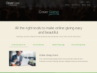 Giving - Clover Sites