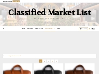 Harber London FR   Classified Market List