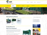 Manual Potting Stations Sydney | Australian Made | Over 50 YEARS