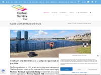 About Chatham Maritime Trust | Chatham Maritime Trust
