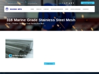 316 Marine Grade Stainless Steel Mesh - Stainless steel screen mesh | 