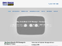 Dry Dock Boat   RV Storage - Rockport Boat   RV Storage