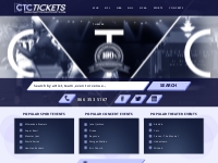 Buy Tickets for Concerts | Wicked, NBA Premium Tickets Online