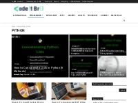 Python Tutorials | CodeItBro