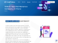 Mobile App Maintenance - CodePlateau Technology