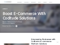 Elevate Your Business with Custom E-commerce Platform Solutions