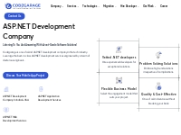 ASP.NET Web Development Company   Services :: Codzgarage