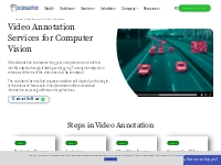 Video Annotation and Labeling Services for Computer Vision