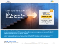  SAP Business One Starter Package