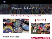 Custom Poker Chips - Top Rated Custom Poker Chips. Call Us!