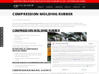 Compression Molding Rubber - Coi Rubber Products - CALL NOW!
