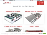 Flatbed Cutters - Sharpcut XY Cutters - Applicators   Laminators