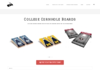 College Cornhole Boards | NCAA Team Game Sets