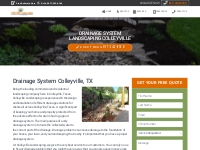 Drainage System - Landscaping Colleyville TX