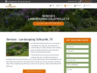 Services - Landscaping Colleyville TX