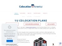1U Server Hosting | Colocation America