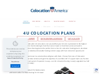 4U Colocation Plans | Colocation America