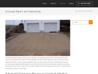 Driveway Repairs and Sealcoating - Paving Contractor Colonial Heights 