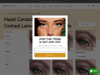           Hazel Contact Lenses | Hazel Contact Lenses | Hazel Contacts